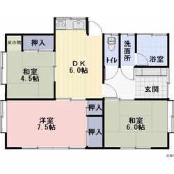 上條邸一戸建ての物件間取画像